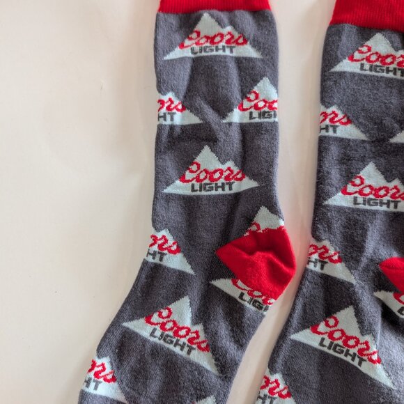 Men's Coors Light Dress Casual Socks - Picture 2 of 3